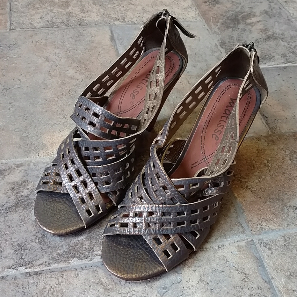 Matisse Billie leather heels size 6.5